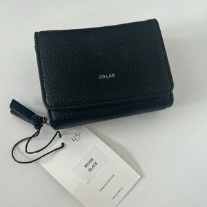 Co-Lab Vegan Leather Compact Card Wallet